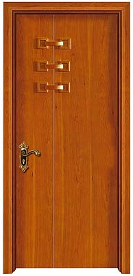 2023 China Brand Door Wholesale Modern Plain Solid Wood Main Door Veneer Painting Door