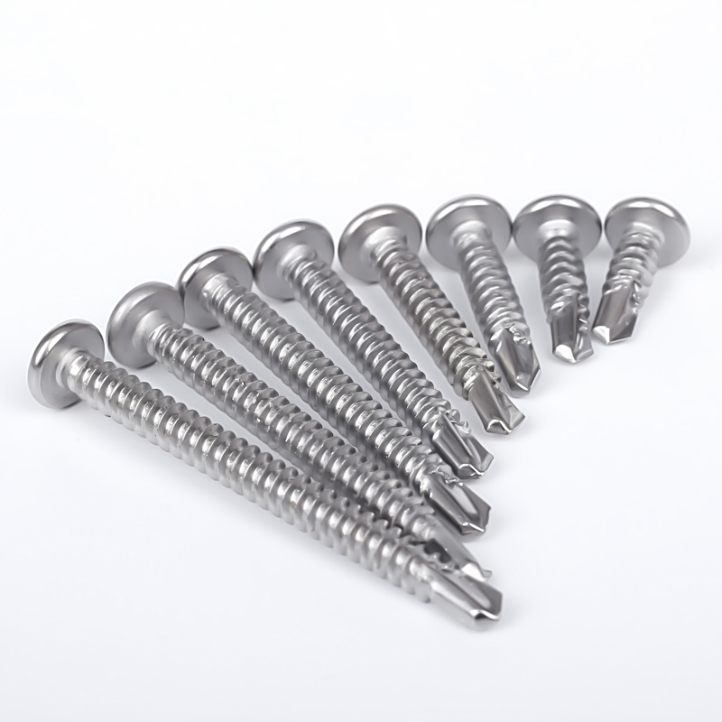 A2 A4 Phillips Pan Head Self Tapping Screws Stainless Steel Sheet Metal Tek Screws
