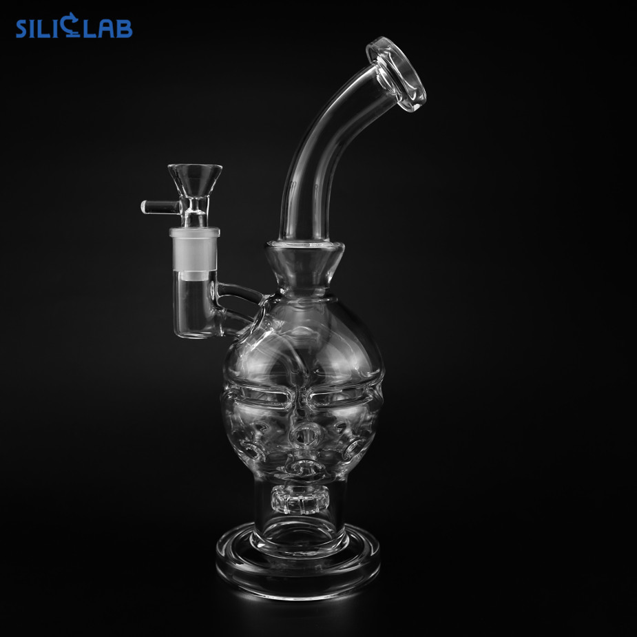 Slk-02 Crystal Tobacco Smoking Delicate Glass Water Pipe