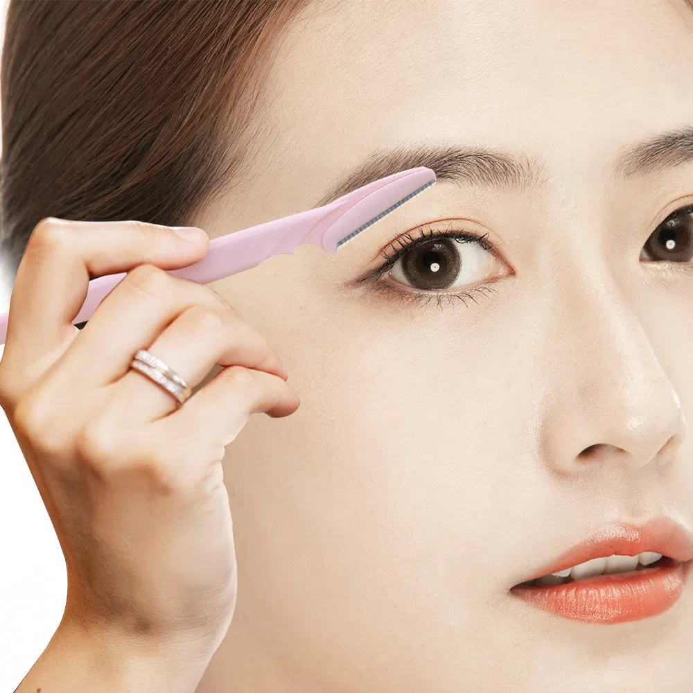 Professional Single Blade Eyebrow Razor Face Clean Cut Razor Stainless Steel Blade