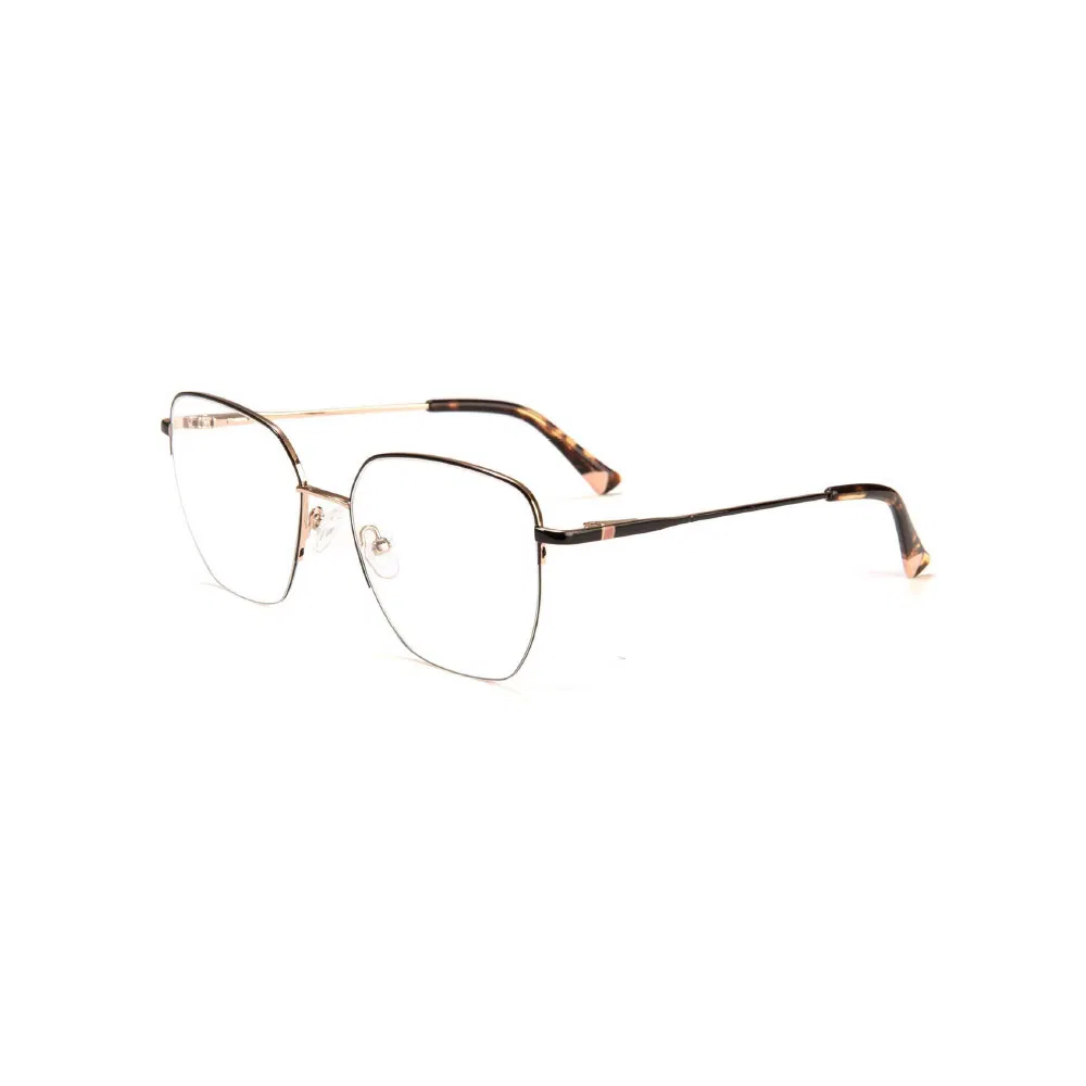 Gd Intellectual Style Unisex Square Metal Optical Frame