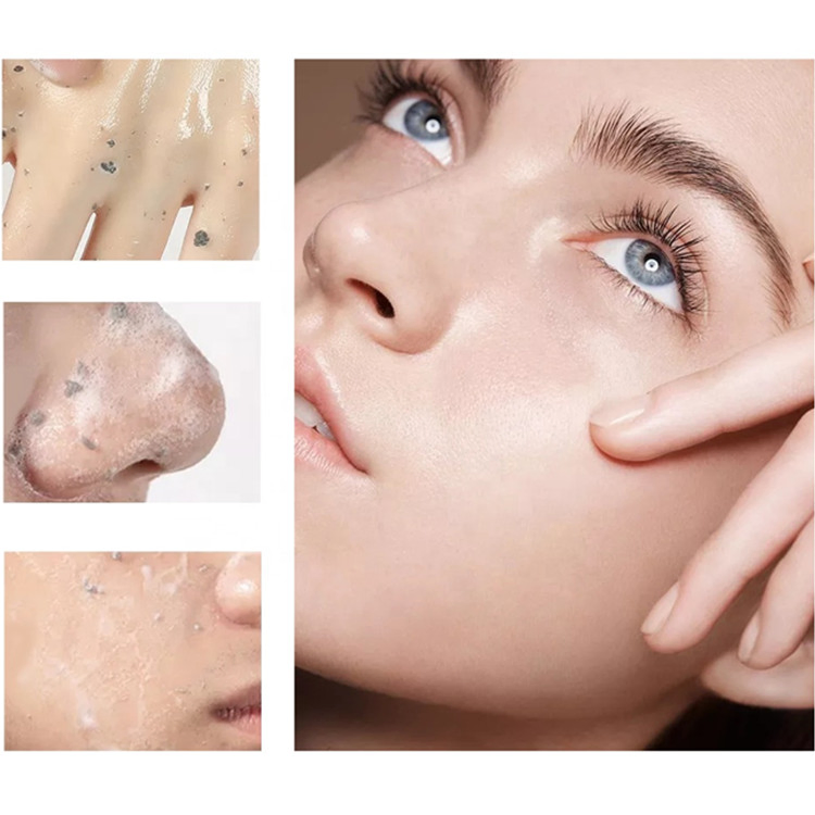 Private Label Moisturizing Lemon Exfoliating Aqua Peeling Gel Facial Scrub