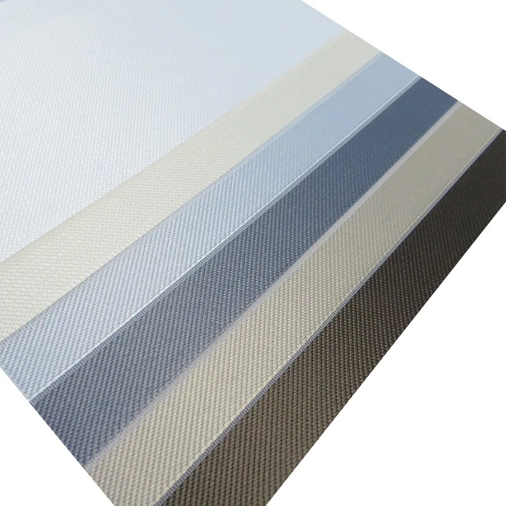 Automated Waterproof Day and Night Electric/Motorized Roller Shutter Zebra Window Sunshade Venetian Blinds Fabric