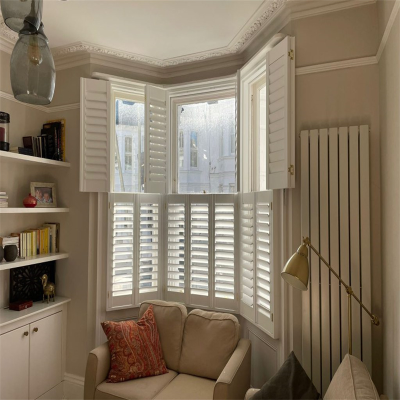 PVC Plantation Shutters Nice House Shutters Customized Various Colors Vinyl Shutter Windows Blinds