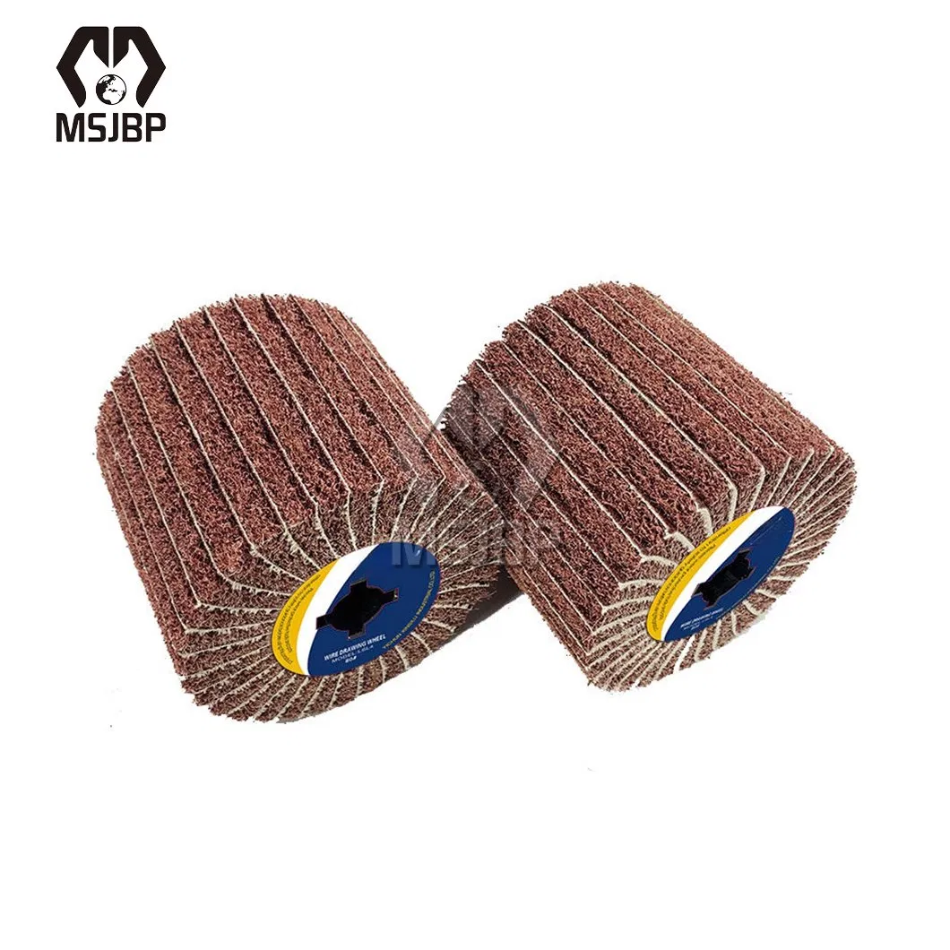 Msjbp Polishing Brush China Suppliers 300mm 100mm 150mm 200mm Diameter Non Woven Abrasive Polishing Wheel