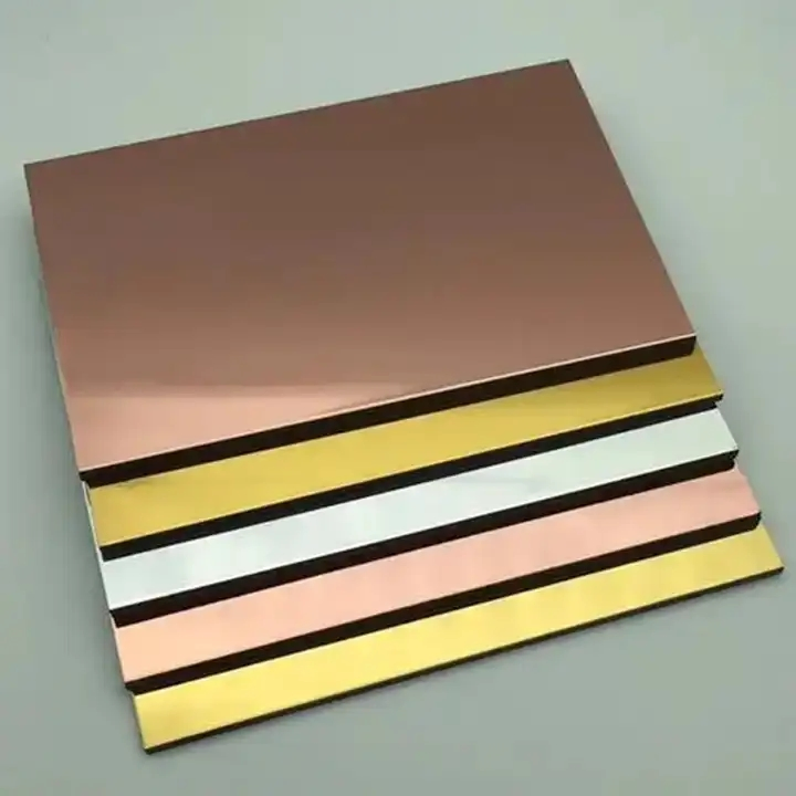 Алюминиевая композитная панель Brushed для фасада и интерьера