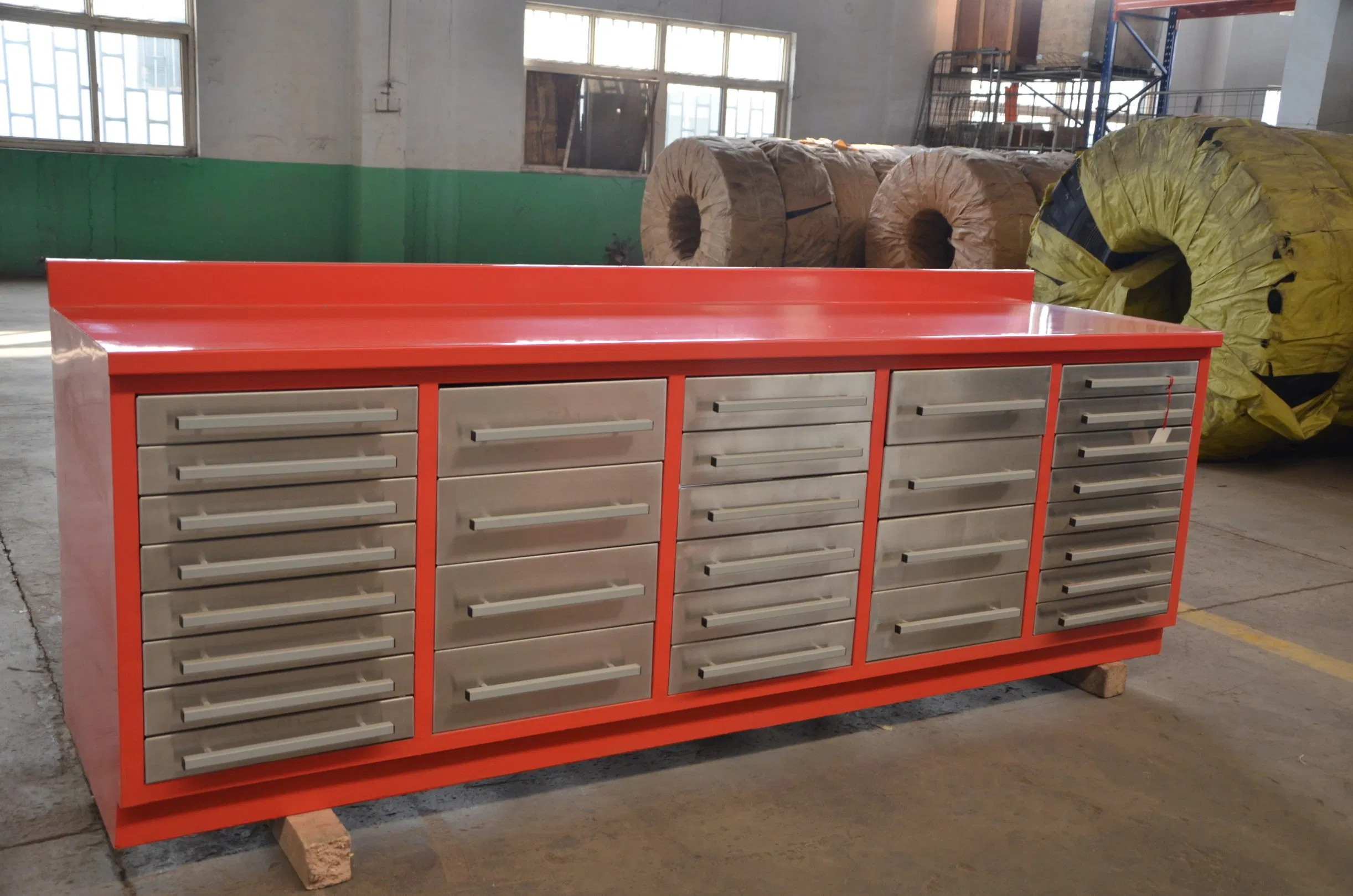 Tool Boxes Drawer Filling Storage Cabinets Steel Garage Workbench