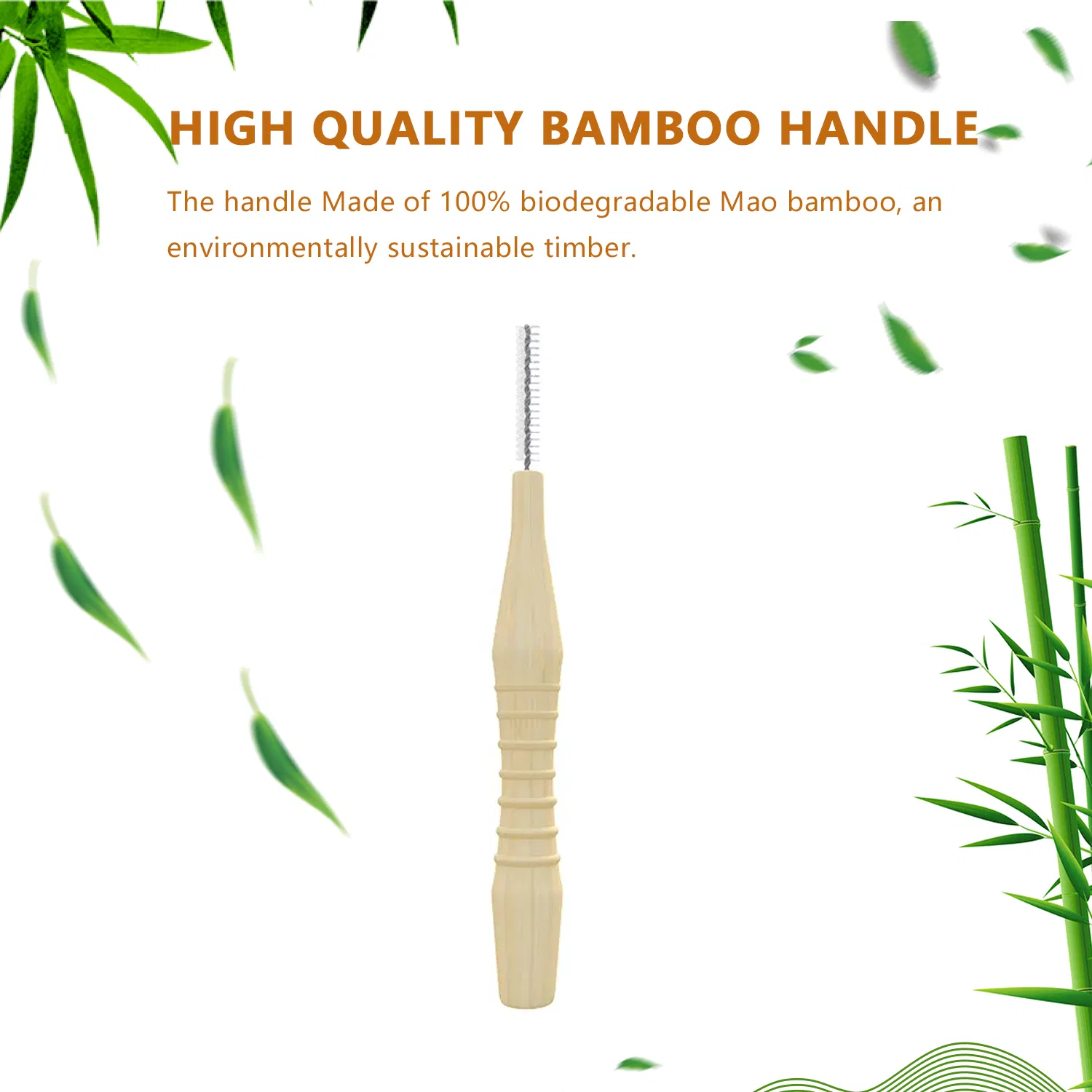 OEM China Supplier Eco Friendly Dental Oral Bamboo Interdental Brush