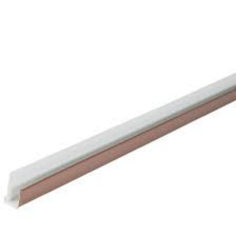 White Smooth Aluminum J-Channel Soffit Fascia for Canada