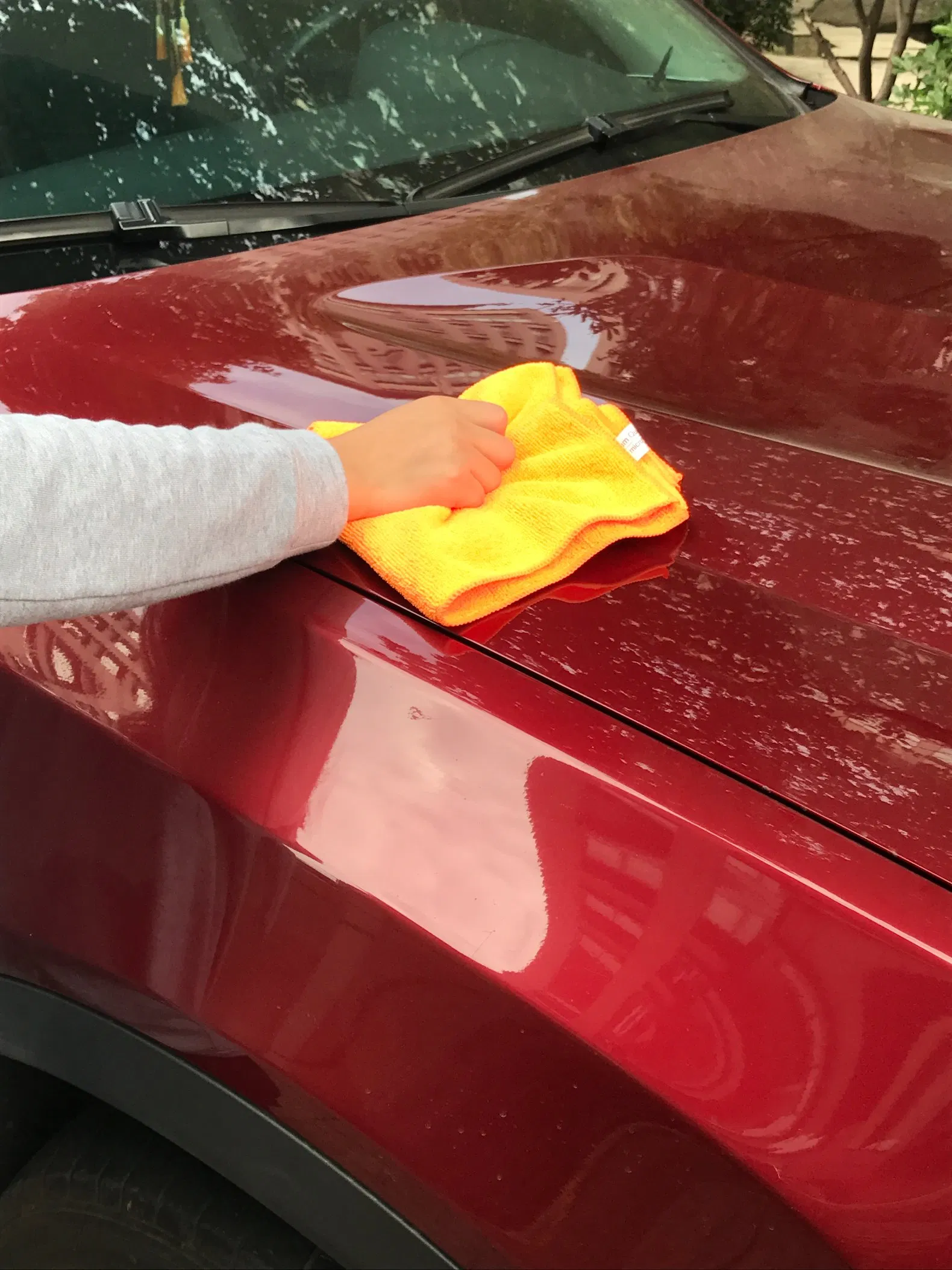 High Absorption Car Cleaning Microfibre Cloth