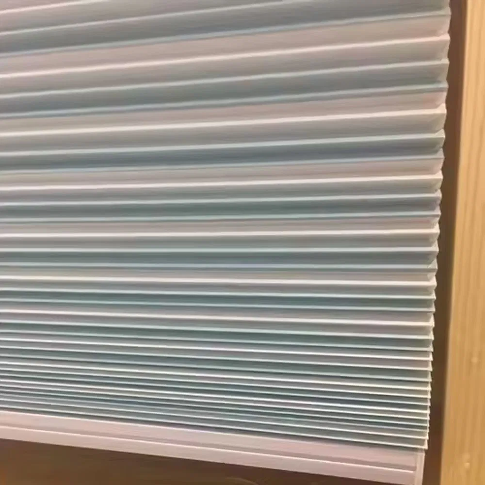 Custom Day and Night Blackout Design Honeycomb Roller Blinds Fabric