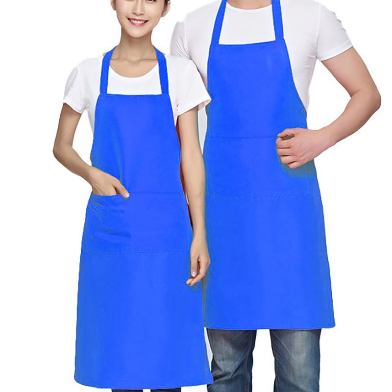 Wholesale Custom Made Uniform Promotion Blank Bib Kitchen Resterant Waiter Apron