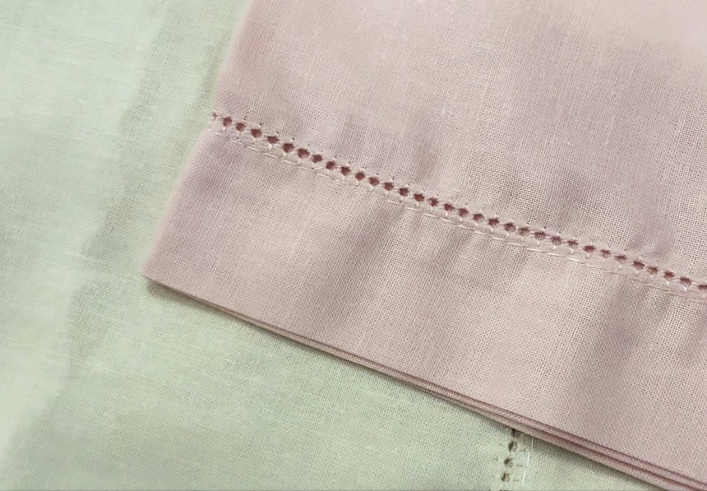 Wholesale Quality Customized Linen Cotton Hemstitch Napkin
