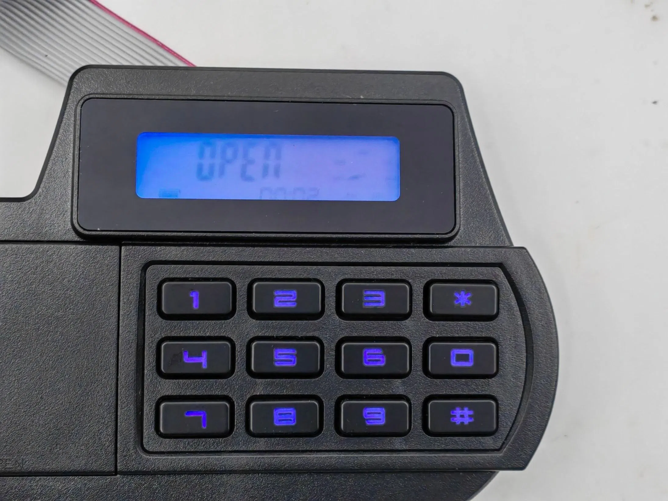 Anti-Theft LCD High Safe Mute Function with Illuminated Buttons Lock