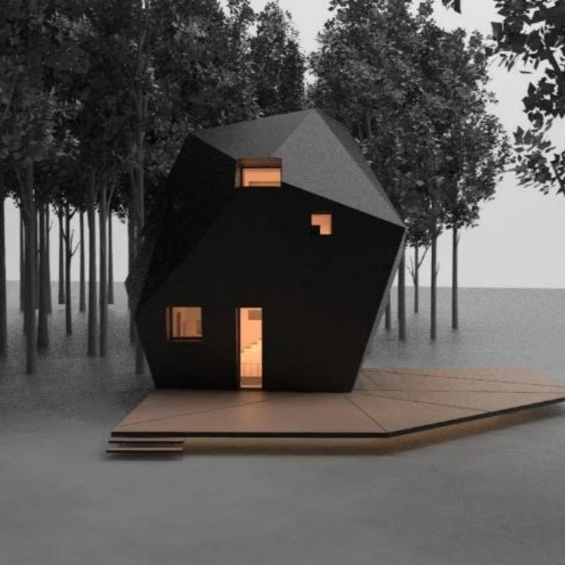 Vacation and Leisure Farmhouse Wooden House-0087