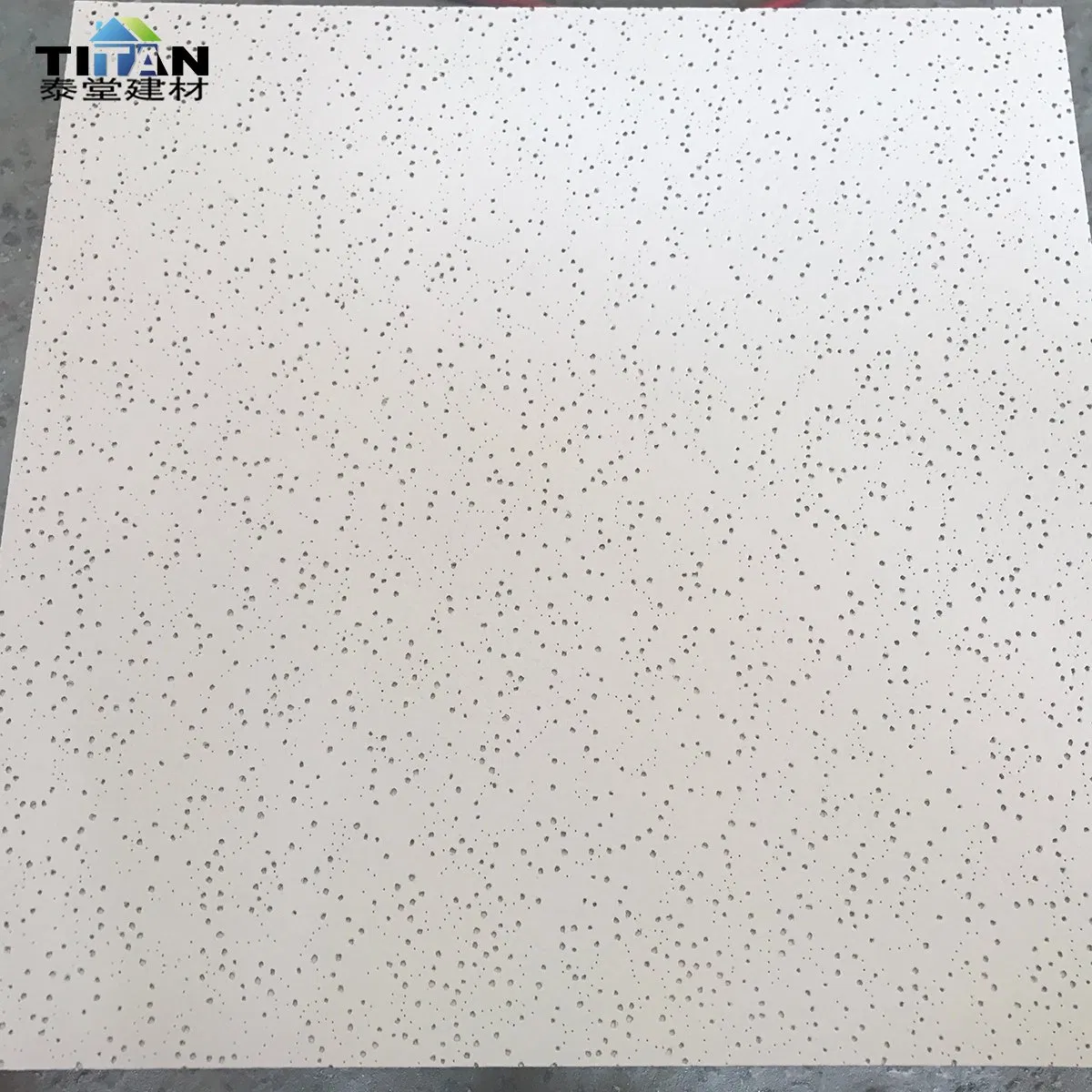 Suspended Ceiling Tiles 62X62 Cm Mineral Wool Ceil Baldosa De Fibra Mineral Modern Ceiling Panels for Rooms
