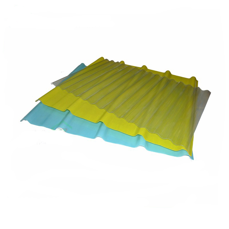 Various Types of FRP Roofing Panels and Corrugated Flat Sheet GRP Roll Roofing Material