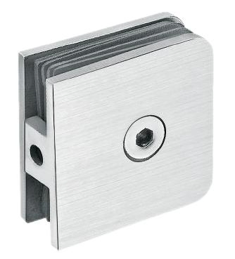OEM High-Quality Shower Enclosure Stainless-Steel D-Shape Wall-Mount Clip Clamp Bracket