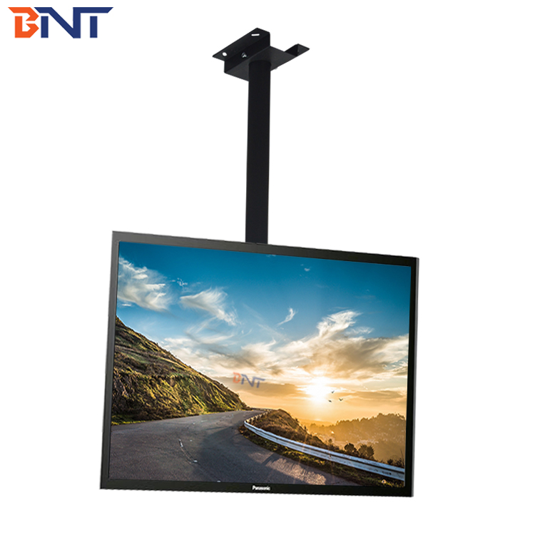 Boente 37-53 Inch Height Adjustable Electric Motorized Ceiling LCD TV Mount TV Trolley Bracket