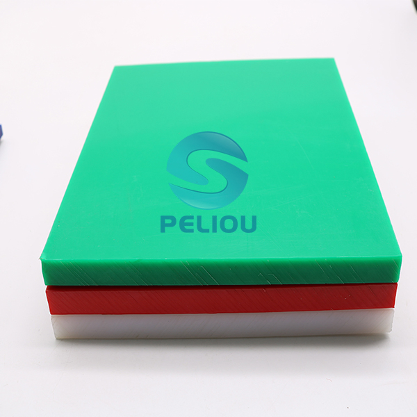 Peuhmw Plastic Plate Black White Red Customized PE 1000 Chemical Resistant Sheets