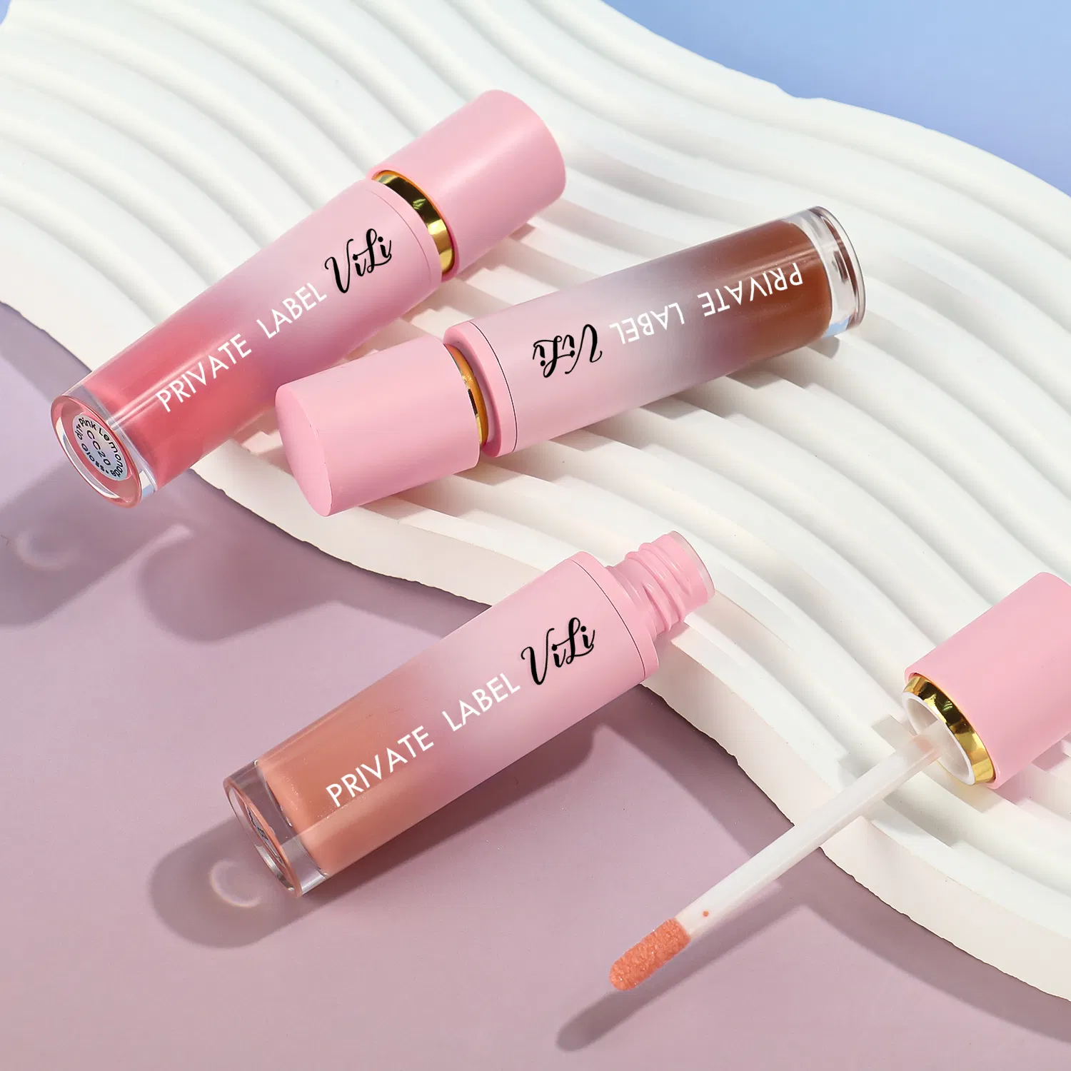 OEM Professional Beauty Makeup Lip Gloss Collection Lipgloss