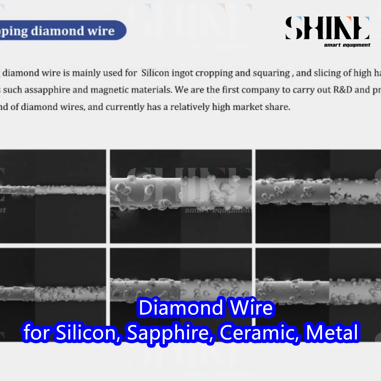 Durable Diamond Cutting Wire with Diamond Coated Wire for High-Quality Gemstone Cutting
