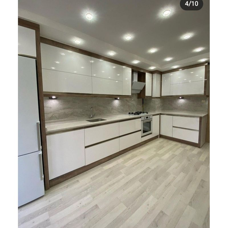 Exquisite Precision Prestigious Refinement Enduring Polished Modern Tailor Production Plywood Kitchen Cabinet