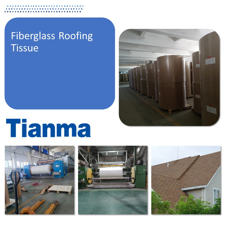 Fiberglass Surfacing Veil, 30G/M2, 250m/Roll