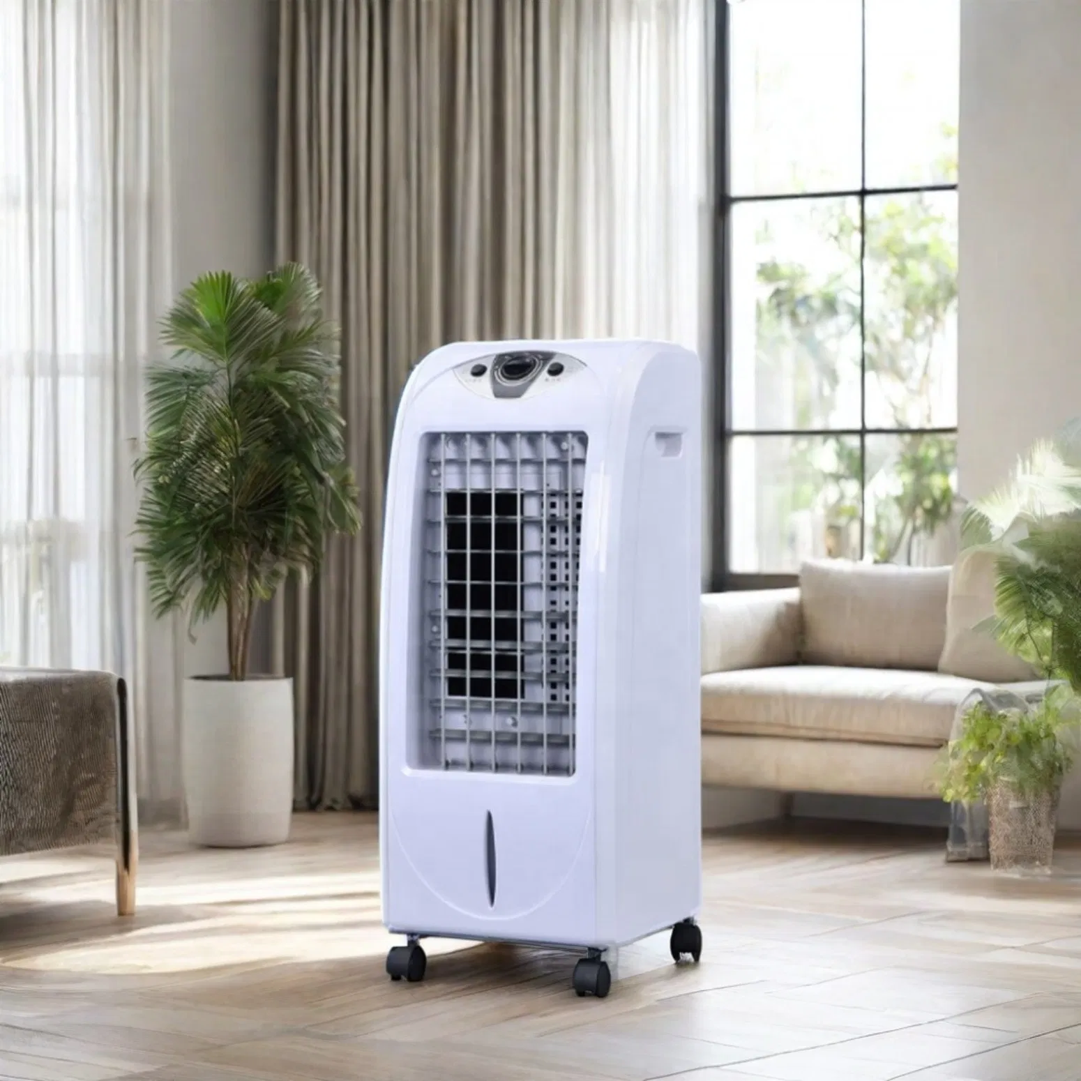 Compact Wholesale Portable Evaporative Air Cooler 6L Detachable Water Tank AC Electric for Households Outdoor Use with Cooling and Heating Air