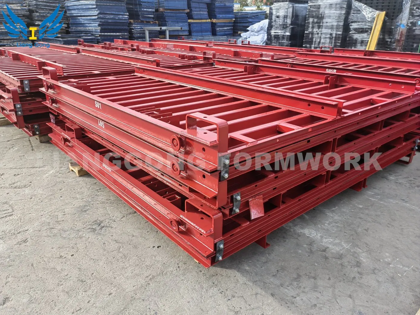 Steel Tunnel Formwork for Concrete Building Materials House Construction Formwork Panels
