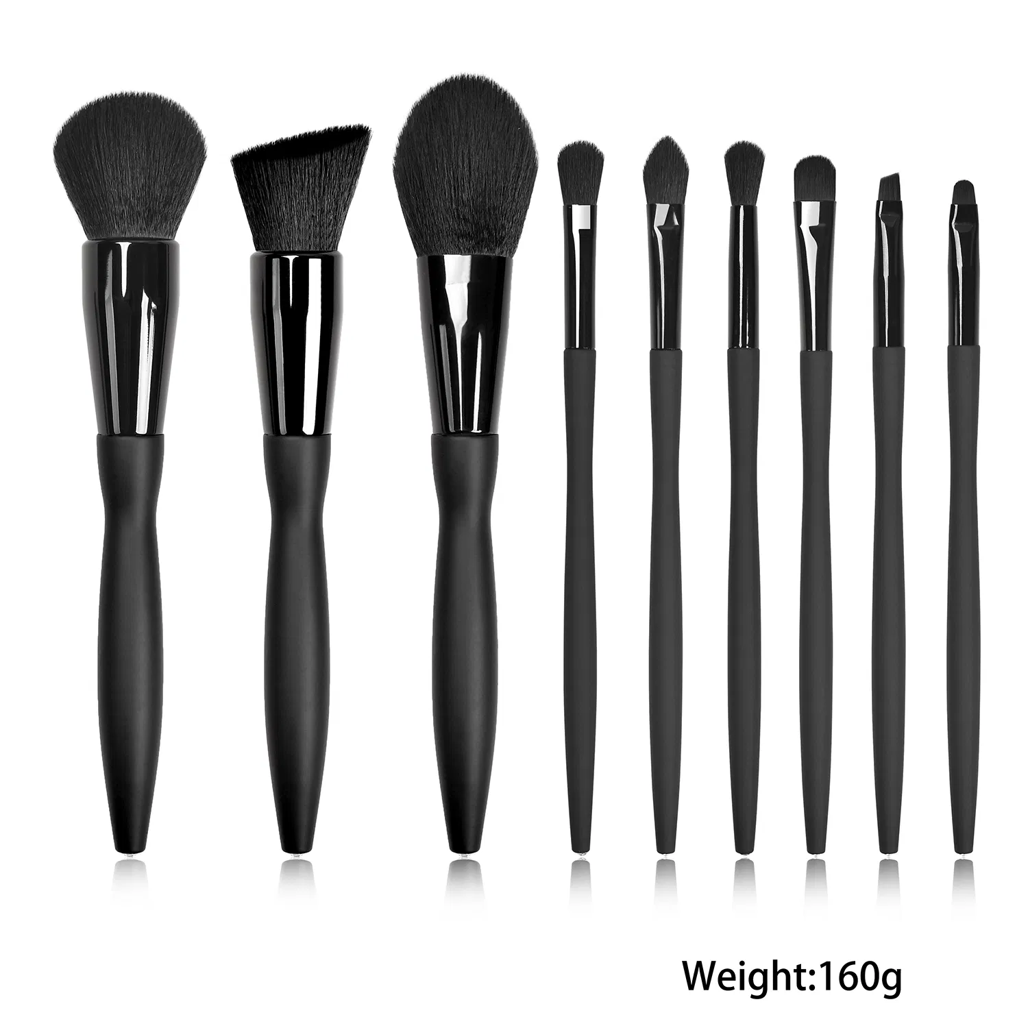 Wholesale Cosmetic Products Makeup Brushes 9PCS Eye Shadow Foundation Beauty Tools Kit Makeup Brush Set