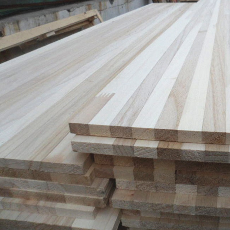 Europe Style Widely Loved Finger Joint Boards Paulownia Timber for Coffins