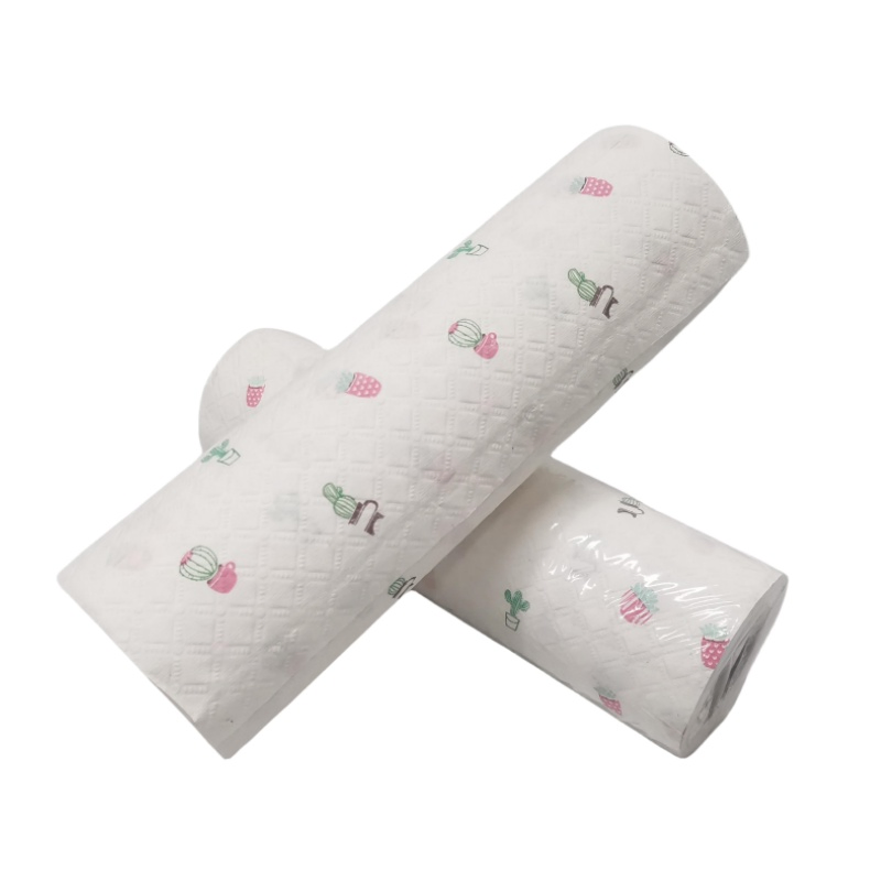 Bamboo High Quality Laminated 2 Ply Printed Christmas Blotting Paper Kitchen Paper Towel Kitchen Roll Tissue Paper Towel