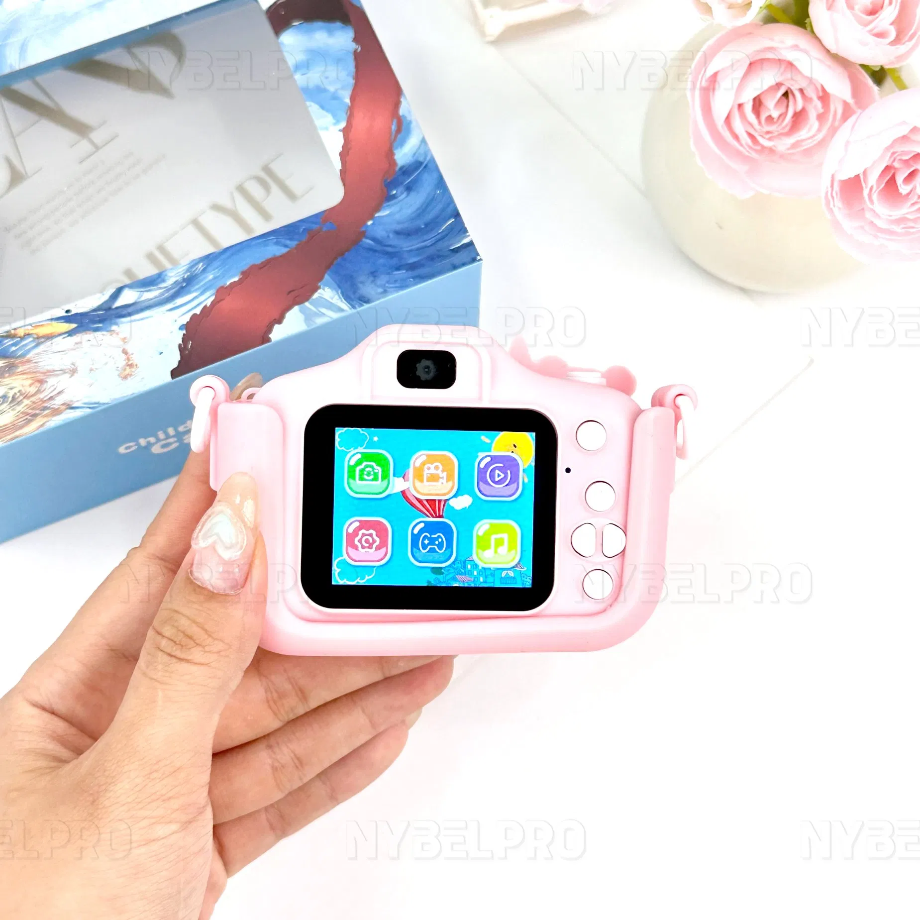 Nybelpro Colorful High Quality Mini Camera Instant Printer Cameras Photo Paper Toddler Ca Mara Para Nin OS Kids Toy Digital Camera Children Camera
