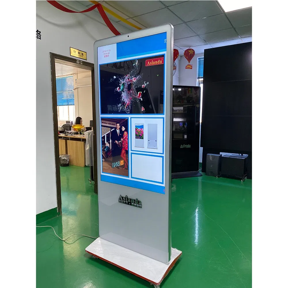 43inch LG Floor Standing Touch Digital Signage, Touch Totem Kiosk