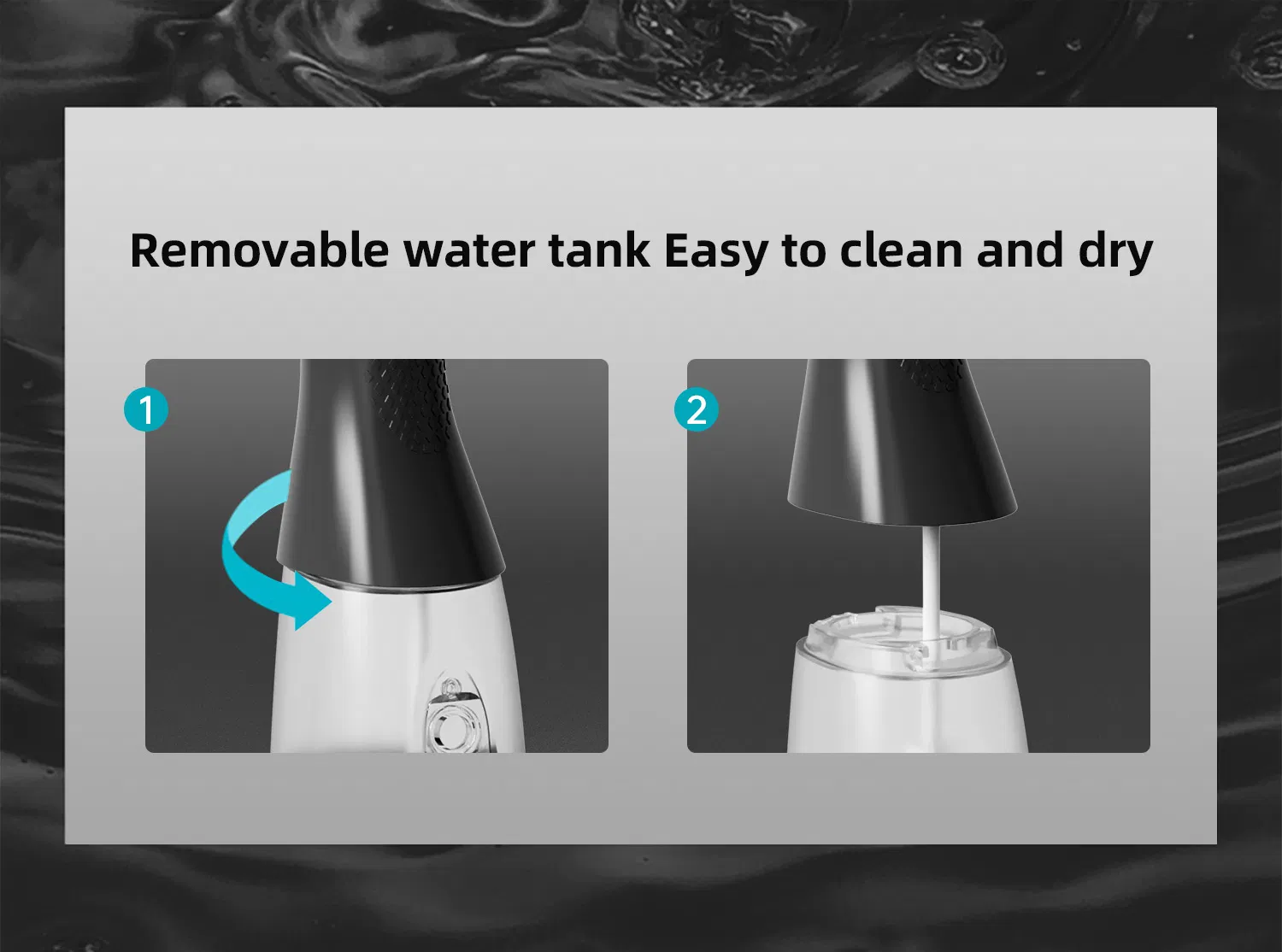 Advanced Water Flosser New Ipx8 Oral Flosser with 5 Modes