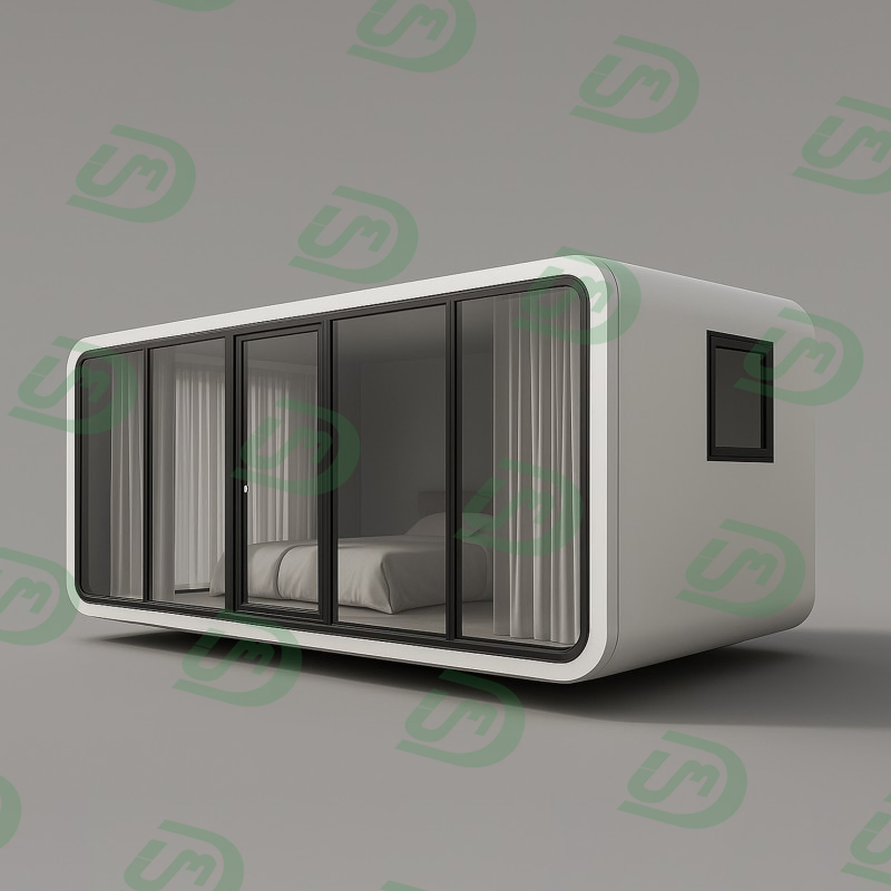 New Style Luxury Design for Living with Curtain Glass Wall Home