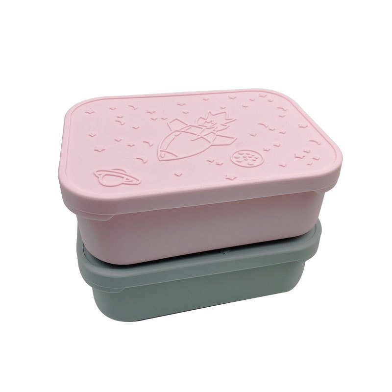 Leakproof Removable Divider Stainless Steel Silicone Microwave Safe Sandwich Snack Salad Bento Lunch Box Container Kids