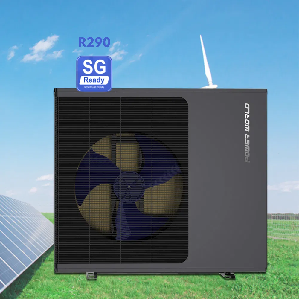 75c Hot Water High Temperature Reversible 20kw Inverter Heat Pump