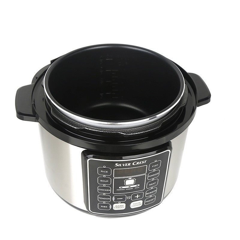 6L Small Kitchen Appliances Touch Panel Automatic 12-in-1 Electric Pressure Cooker