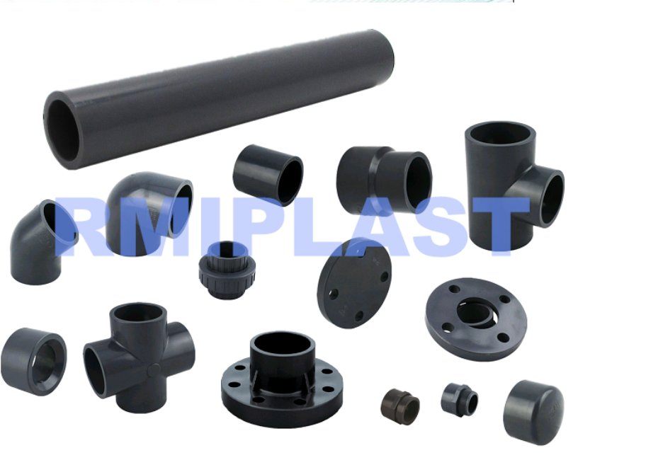 UPVC Union of DIN Pn16 Plastic Fitting PVC Pipe Fittings Hard Tube Eqaul Union Connector for Industrial