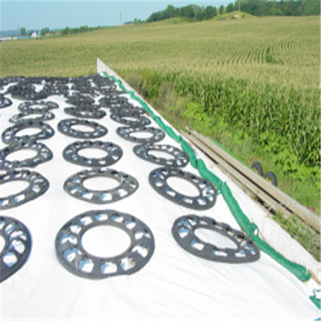 White Black Silo Cover for Agriculture