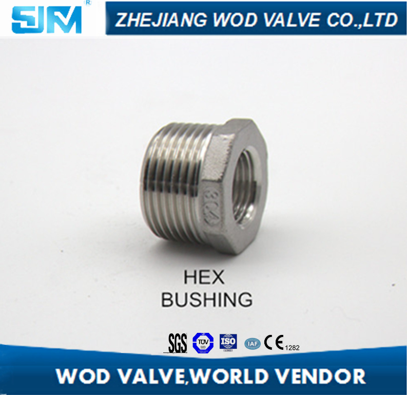 Stainless Steel Male NPT Hex Bushing