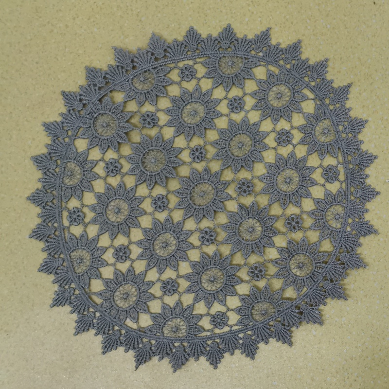 One Piece Lace Napkin Round Dust, Ash, and Heat Insulation