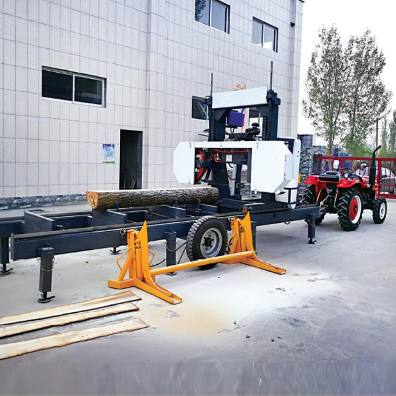 Ленточная пилорама для больших бревен до 1000 мм усиленная