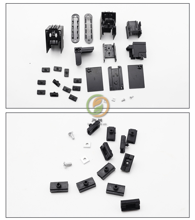 Plastic Buckle ABS Screw Accessories in Plisse Mesh System