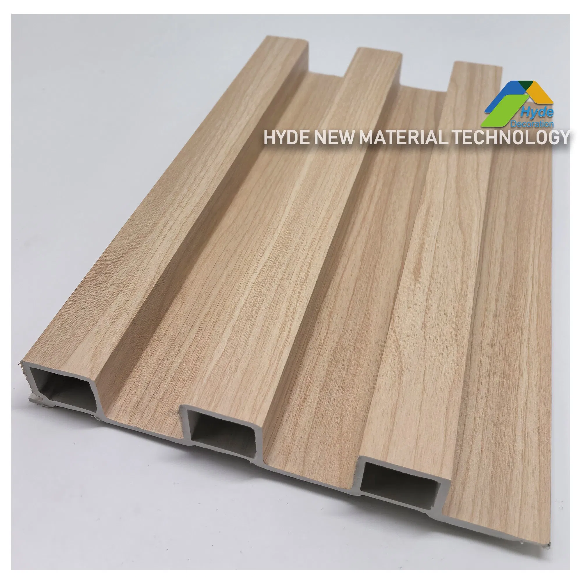 China Interior WPC Ceiling Decorative Panel Manufacturer Size 195*25*2900mm Fluted WPC Wall Panel