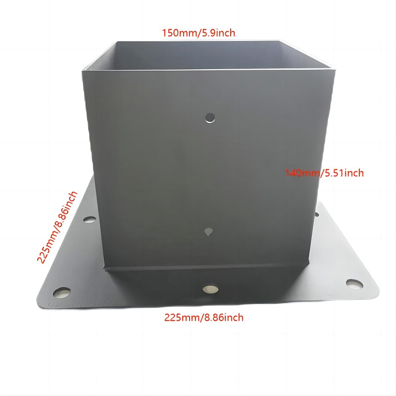 Easy Disassembly Free-Standing Pergola Kit for 6"X6" Wood Posts