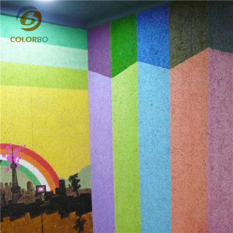 Color Can Choose Kapok Kound Absorbing Wall Tiles with Strong Sound Absorbing Effect