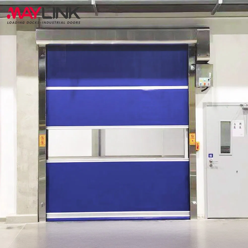 Maylink Industrial Automatic PVC Rolling Door PVC High Speed Door